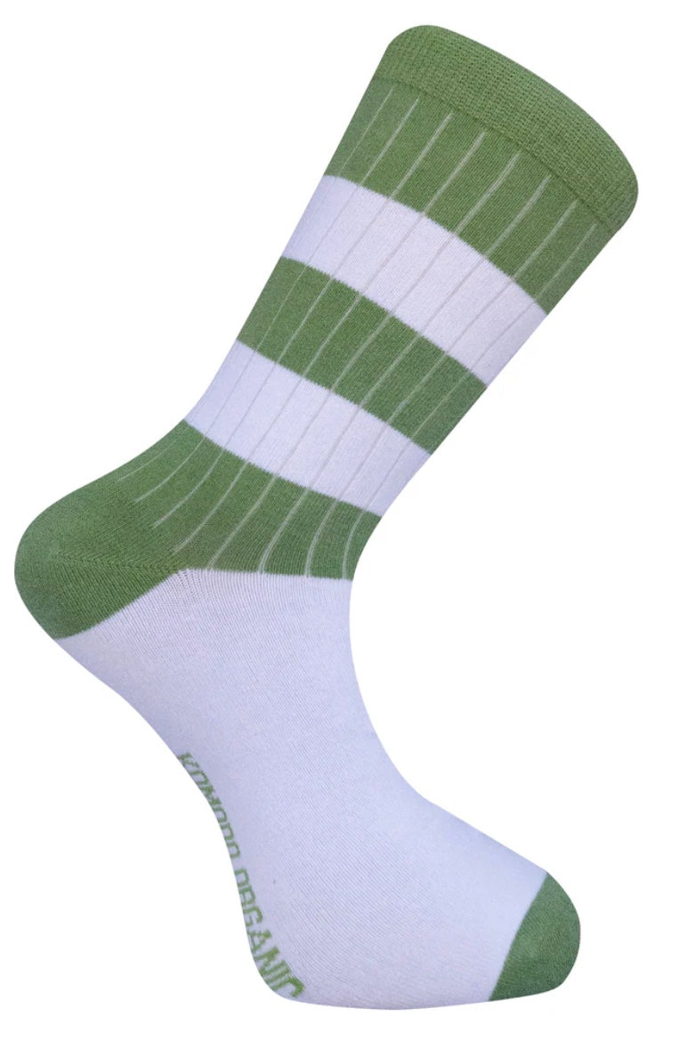 Sport Stripe Socks Green