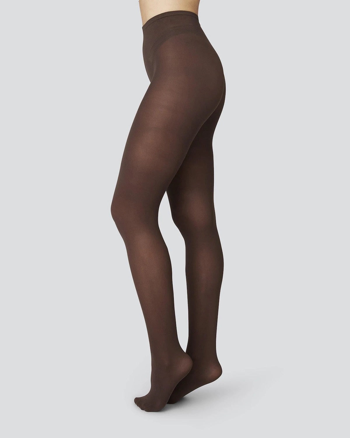 Olivia Premium Tights 60 Denier Dark Brown