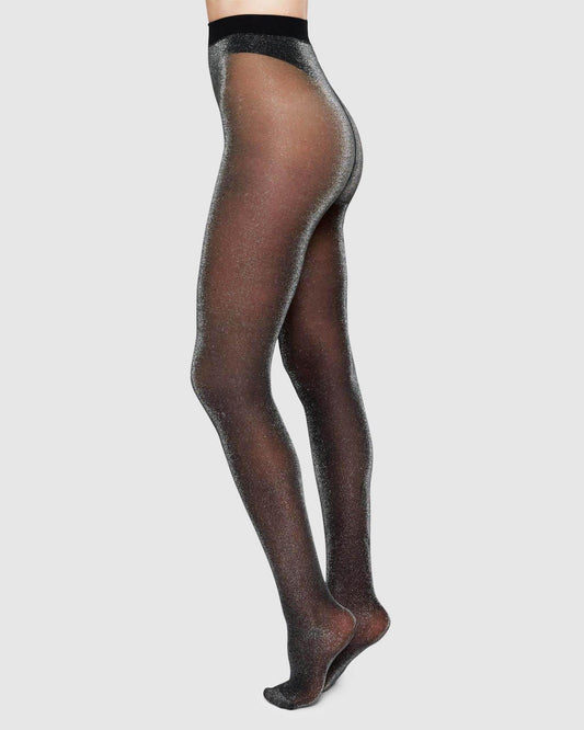 Tora Shimmery Tights 20 Denier Black