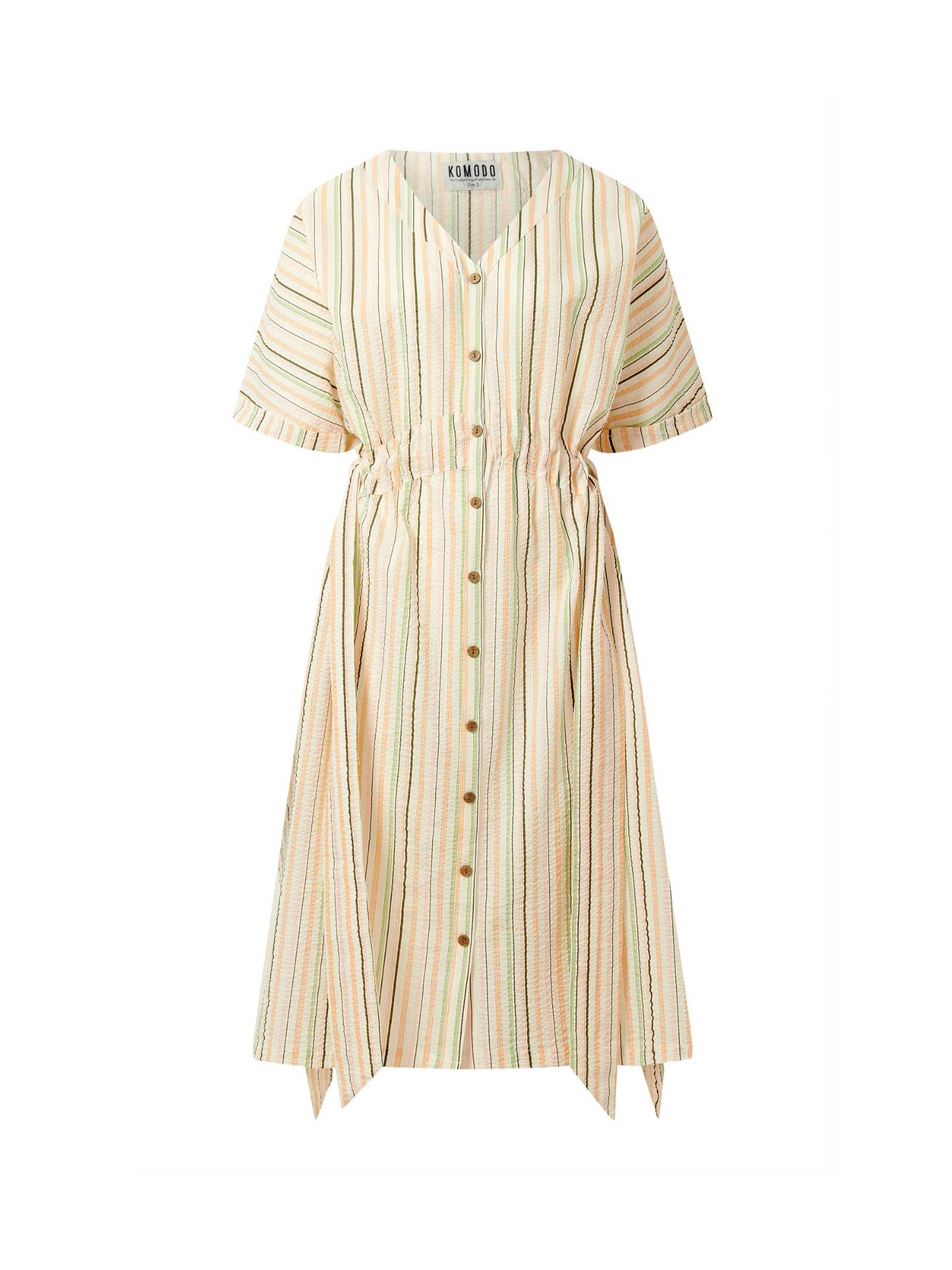 Dusk Dress Candy Stripe