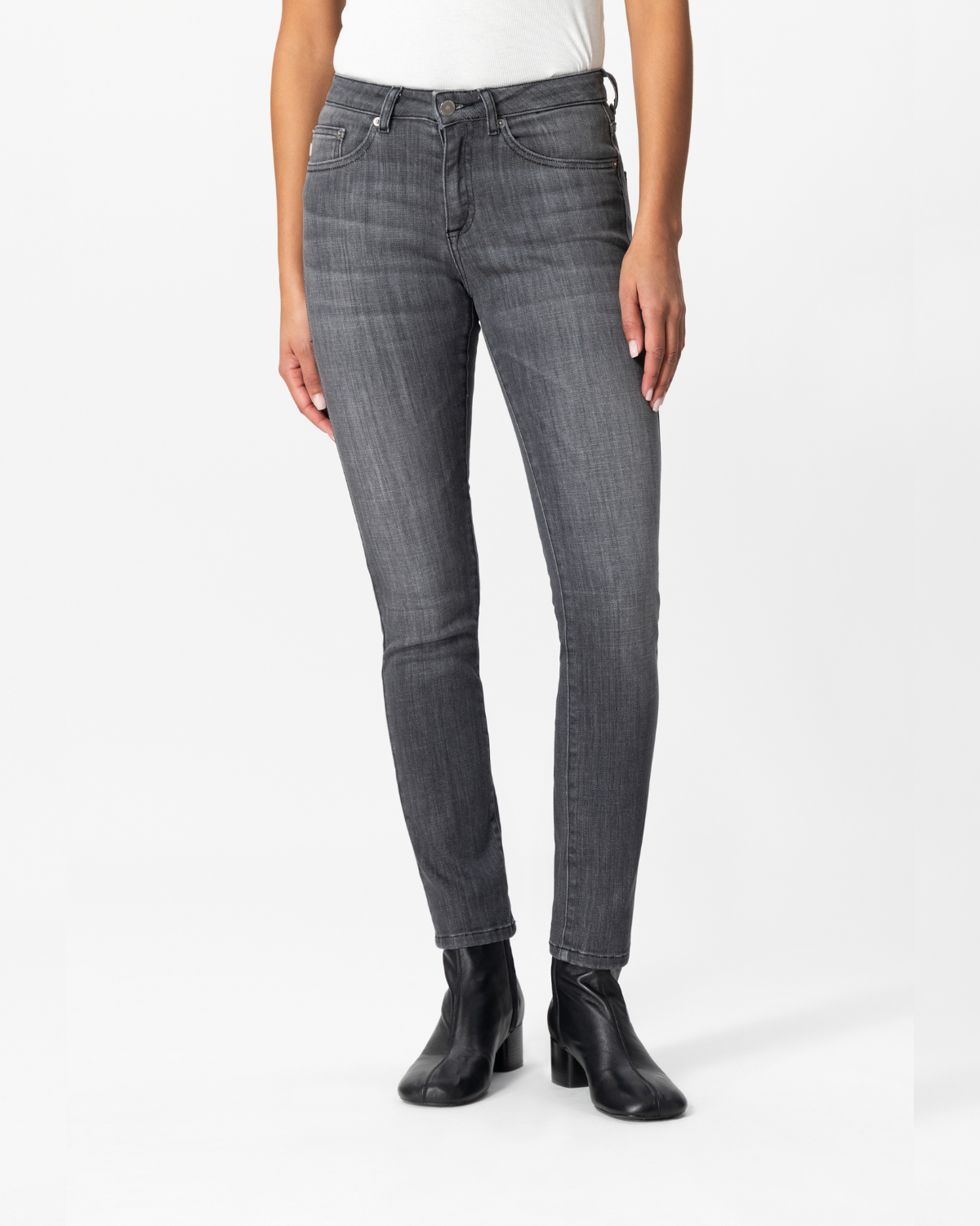 Faye Straight Jeans Authentic Black
