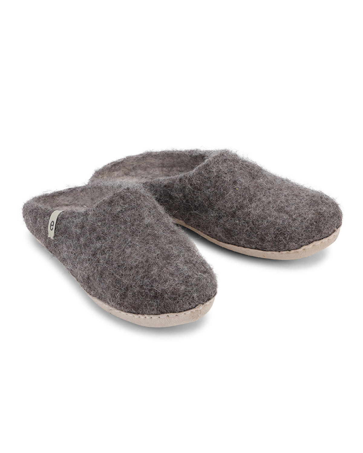 Egos Wool Slipper | Natural Brown