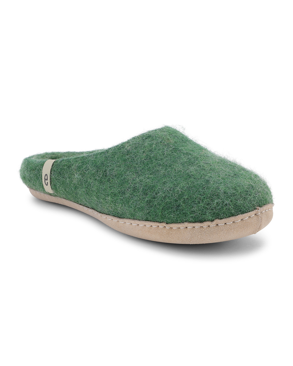 Wool Slipper Green