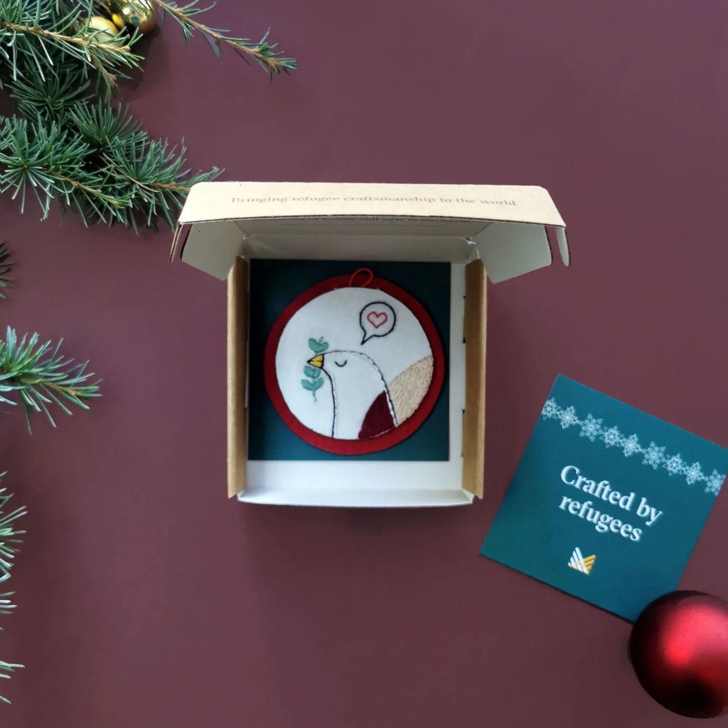 Holiday Collection Delicate Dove Ornament