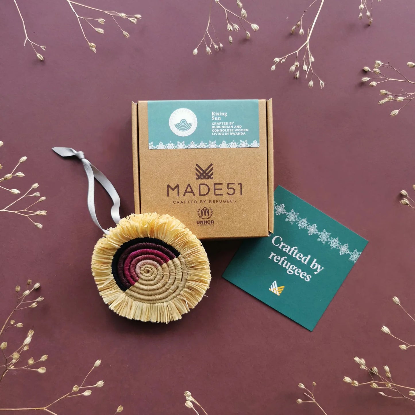 Holiday Collection Rising Sun Ornament