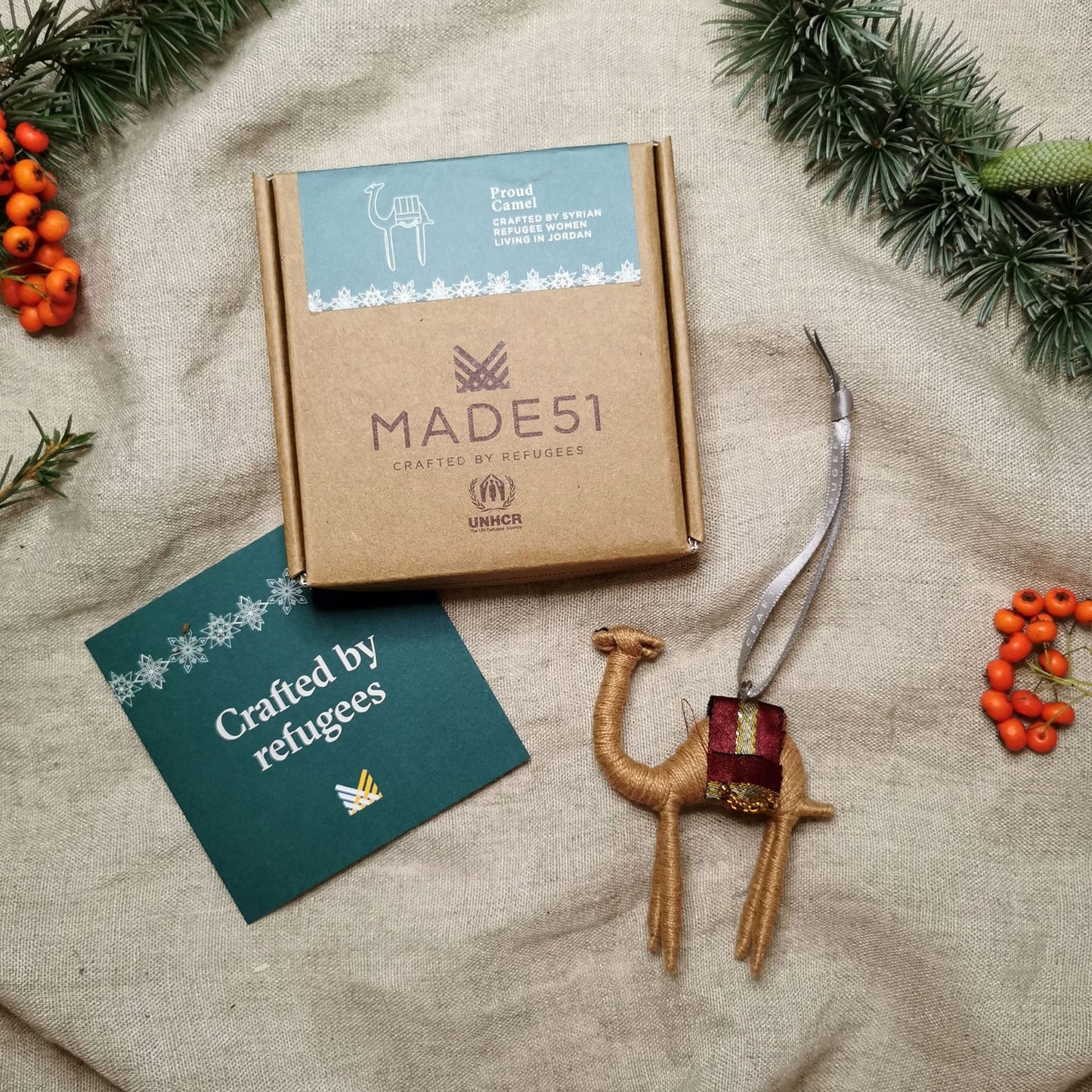 Holiday Collection Proud Camel Ornament