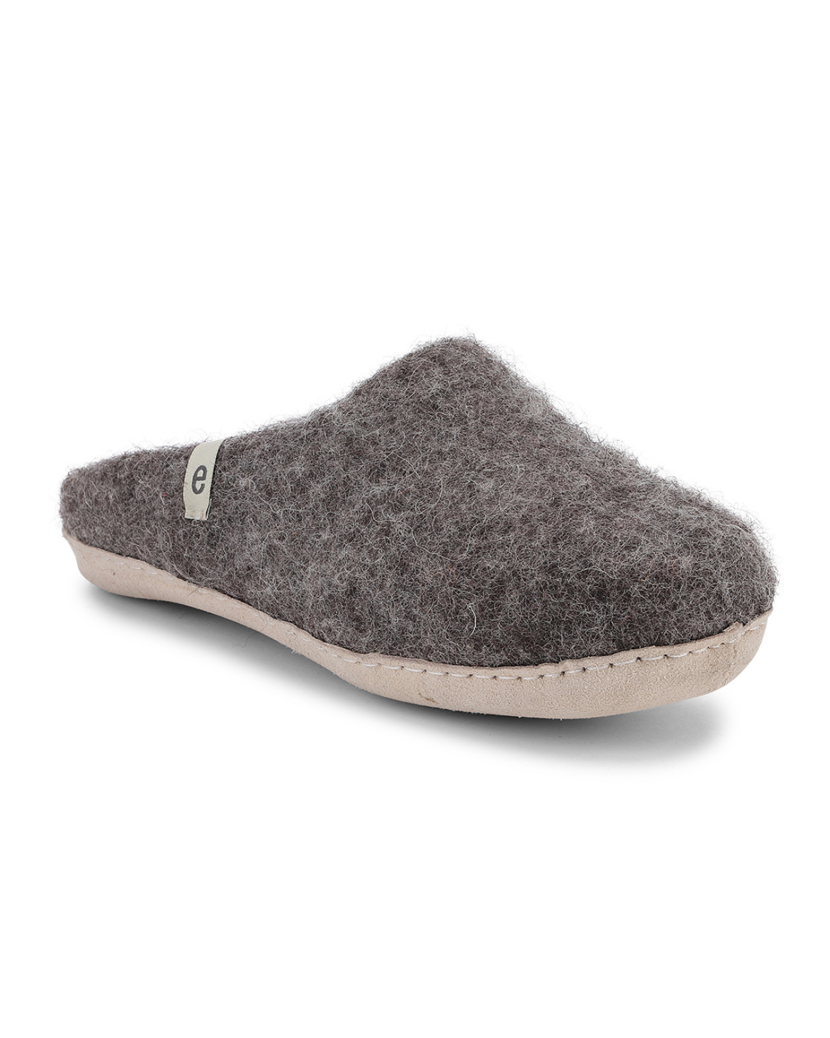 Egos Wool Slipper | Natural Brown