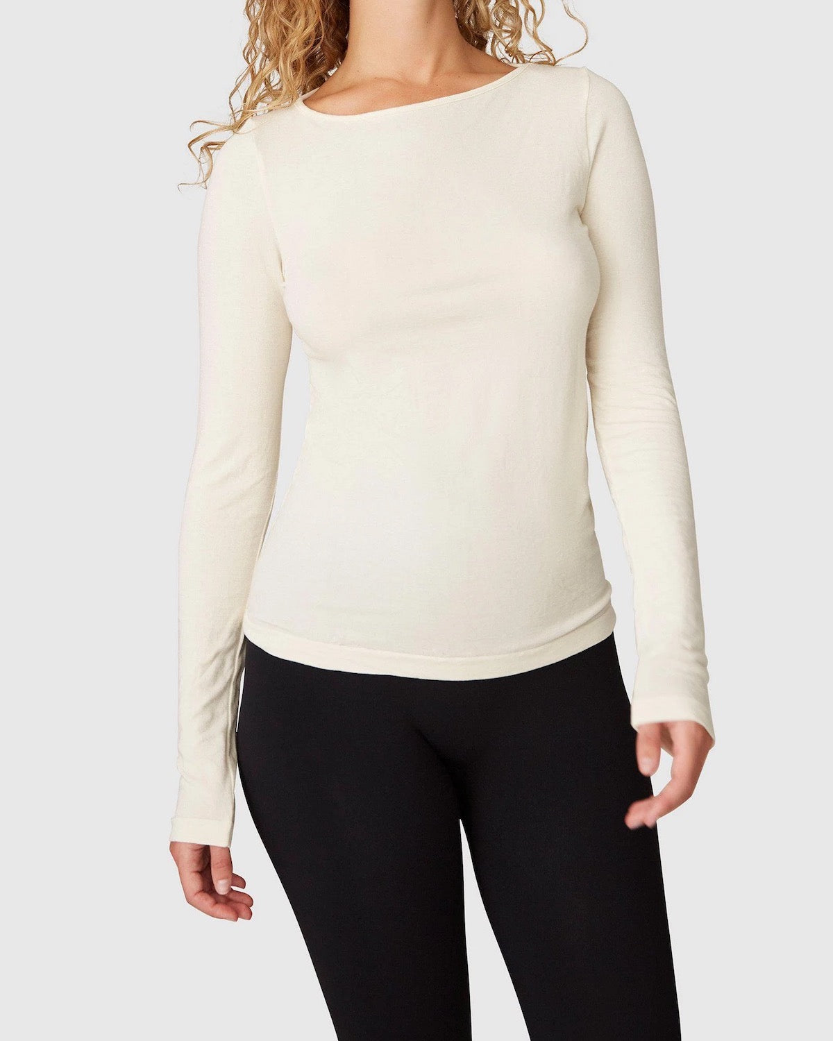 Hillevi Cashmere Top Ivory