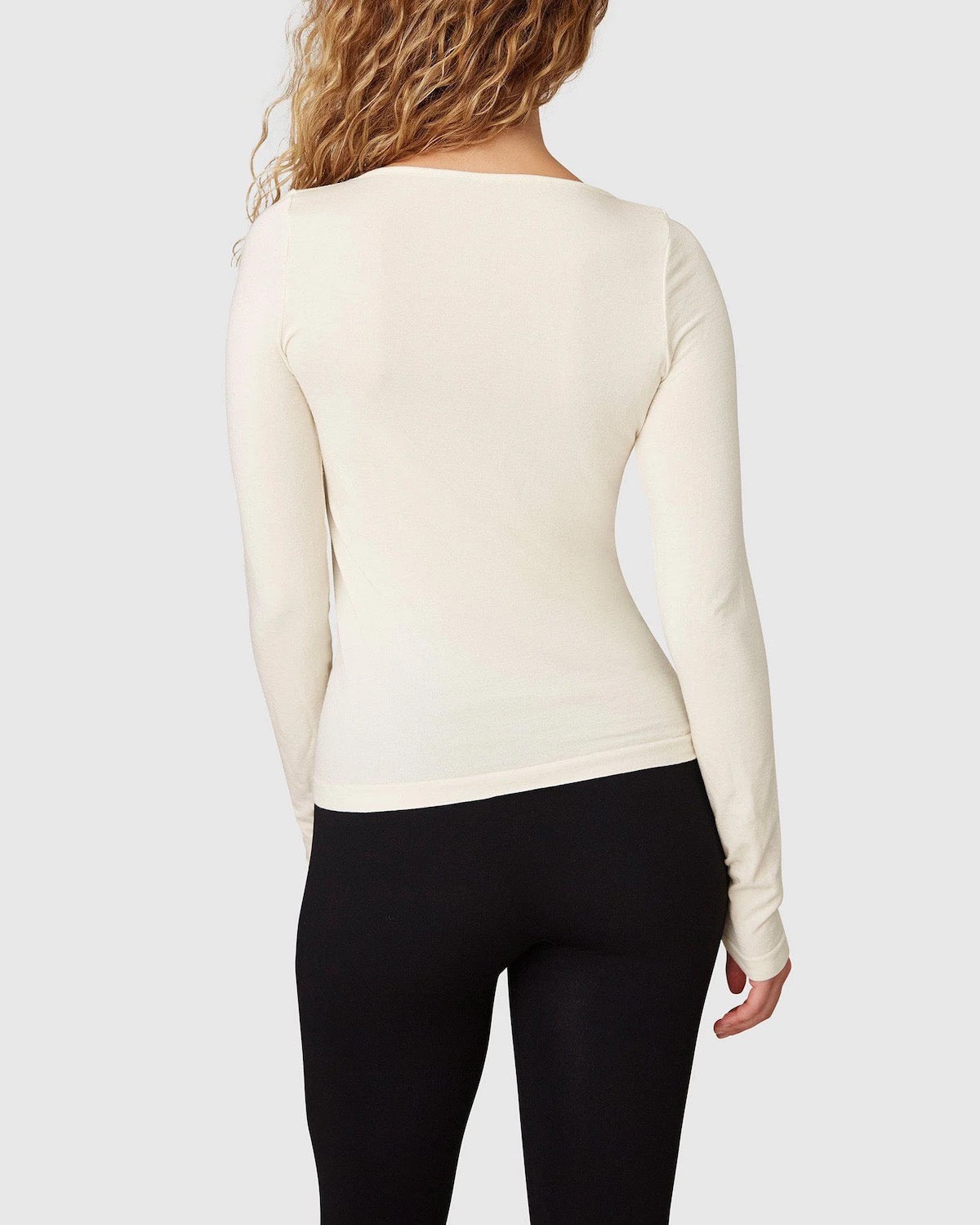 Hillevi Cashmere Top Ivory