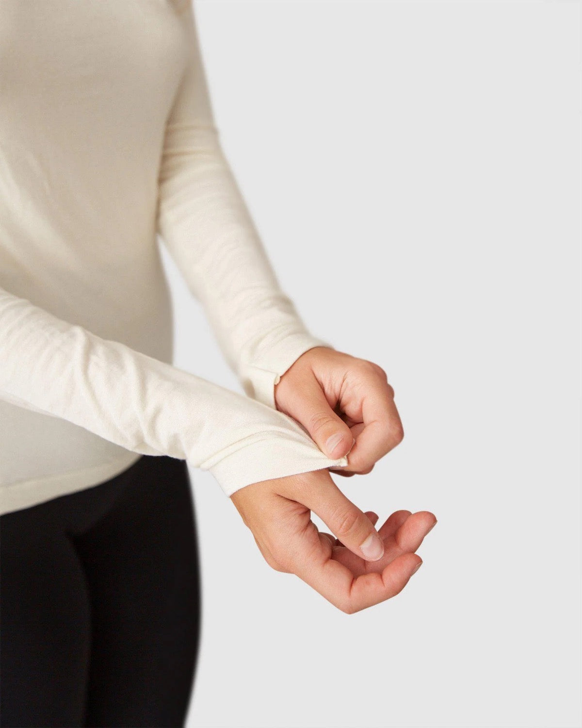 Hillevi Cashmere Top Ivory