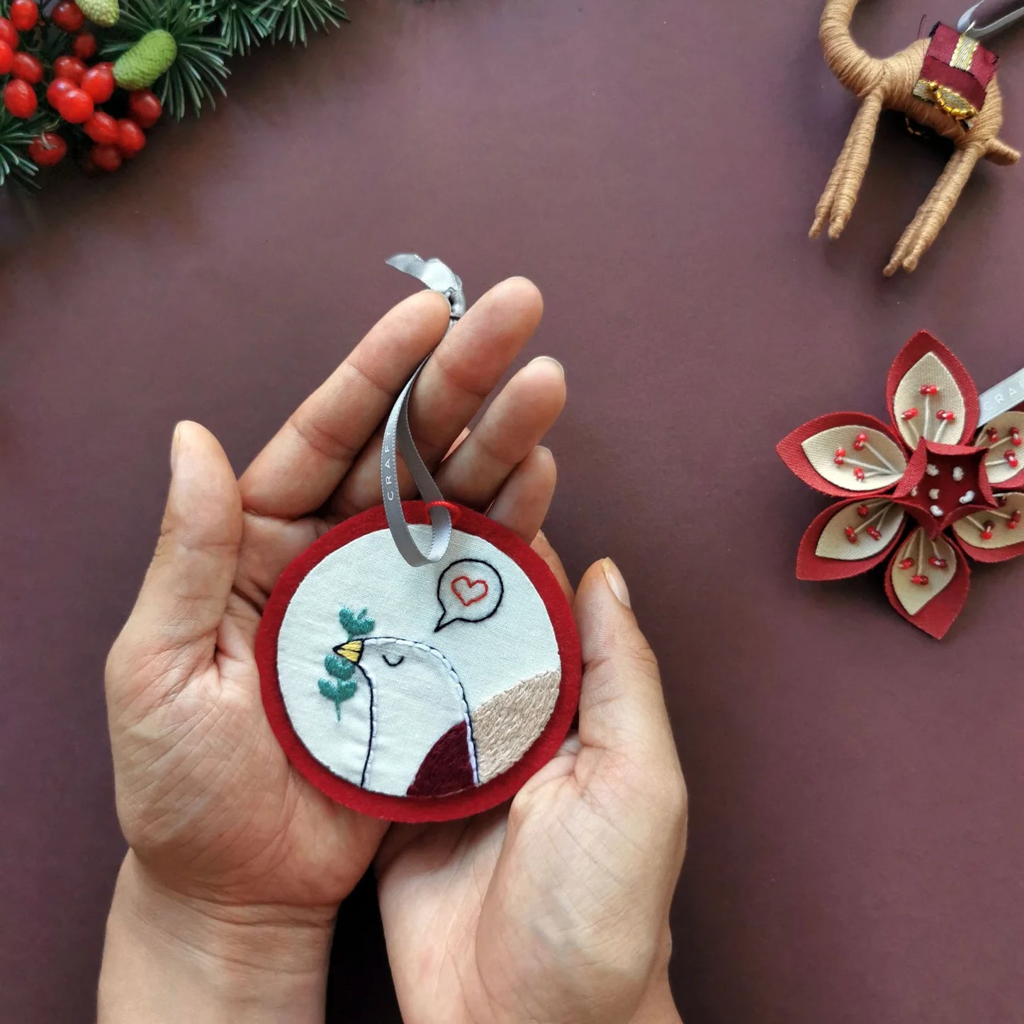 Holiday Collection Delicate Dove Ornament