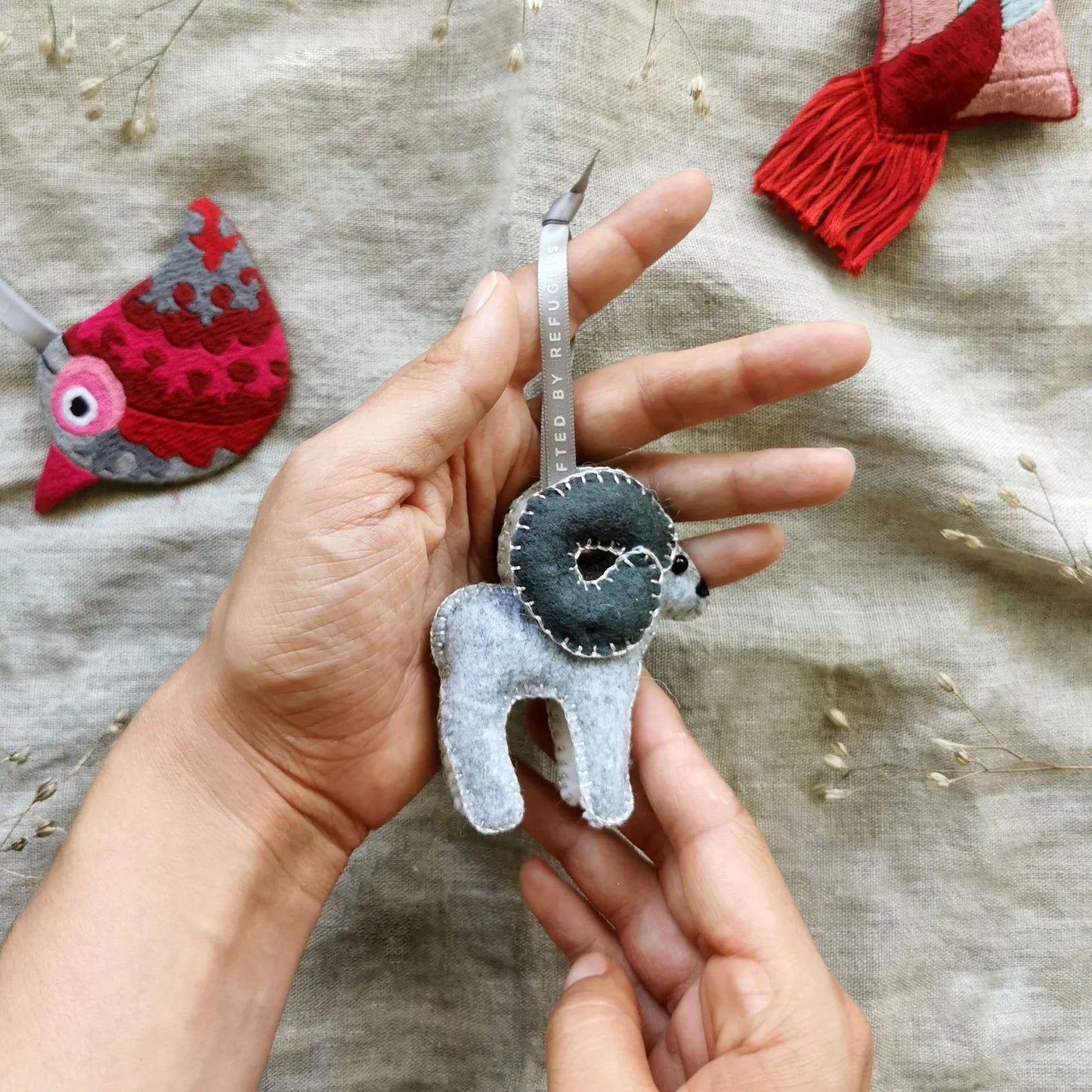Holiday Collection Bold Ram Ornament