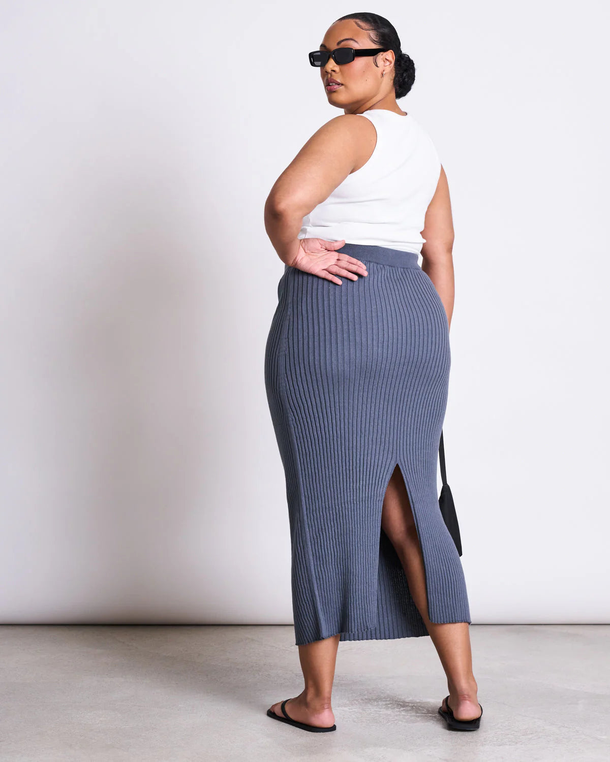 Ebba Knit Skirt Turbulence