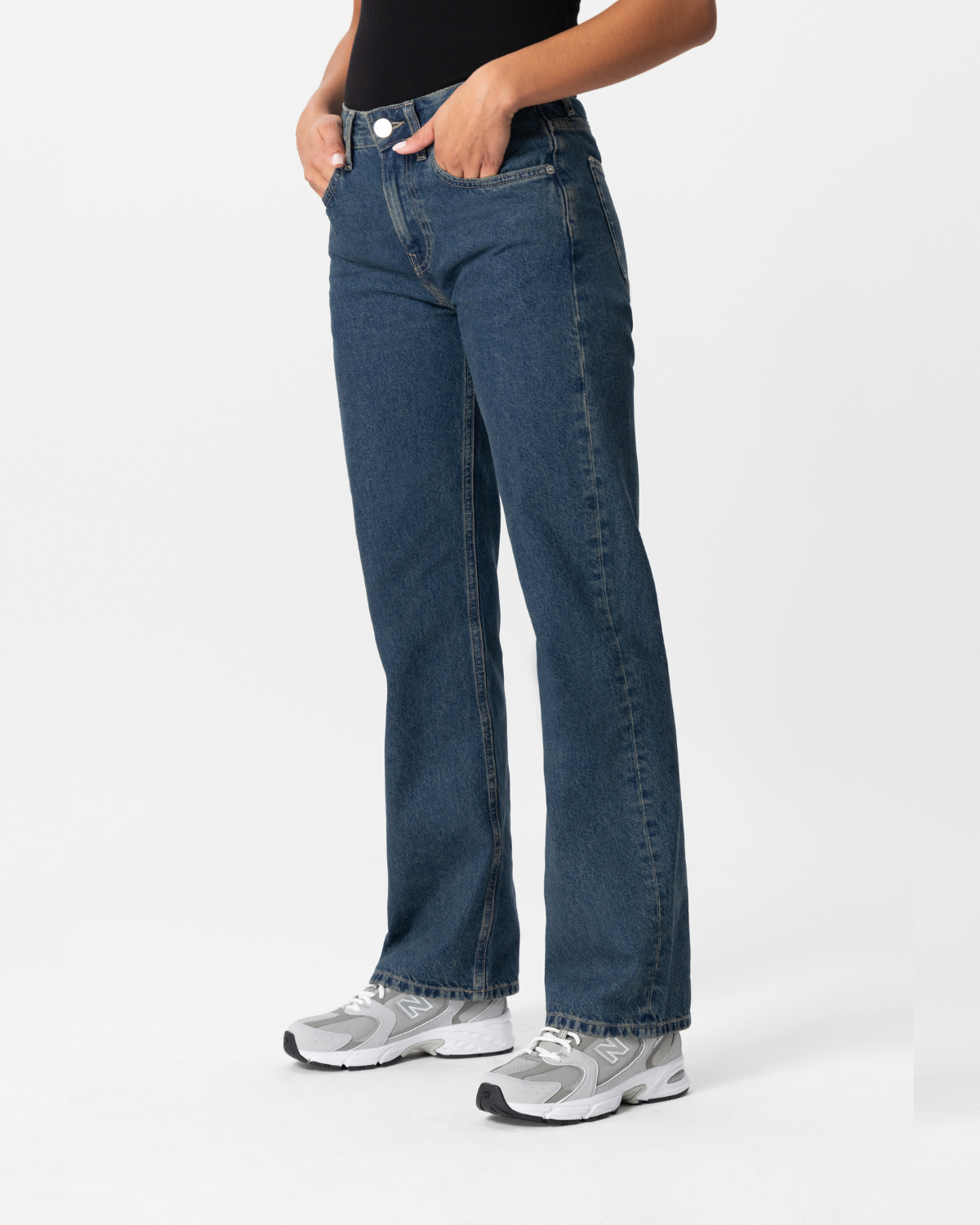 Loose Jamie Organic Jeans - Faded Stone