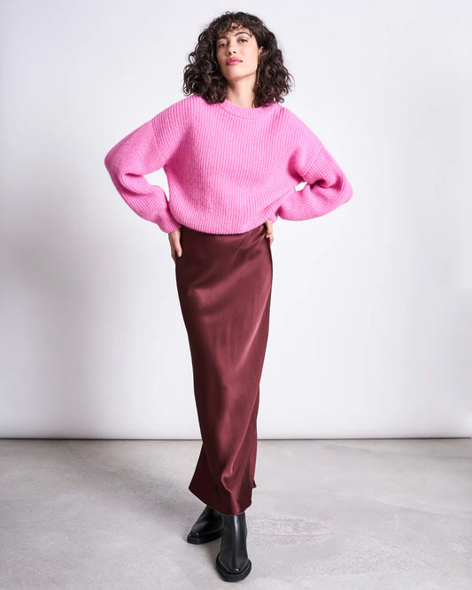 Serin Maxi Skirt Intense Rust