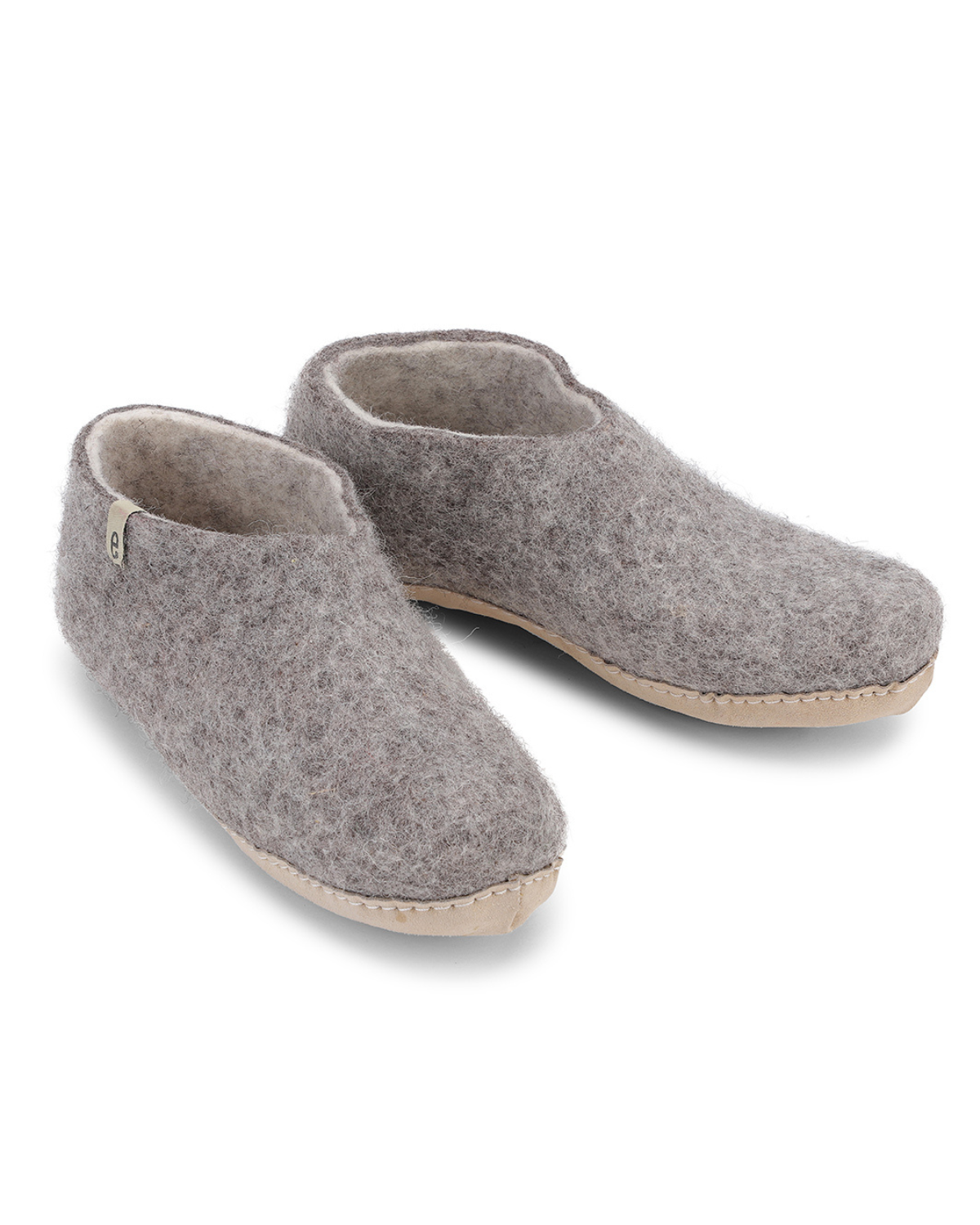 Wool Shoe Natural Grey