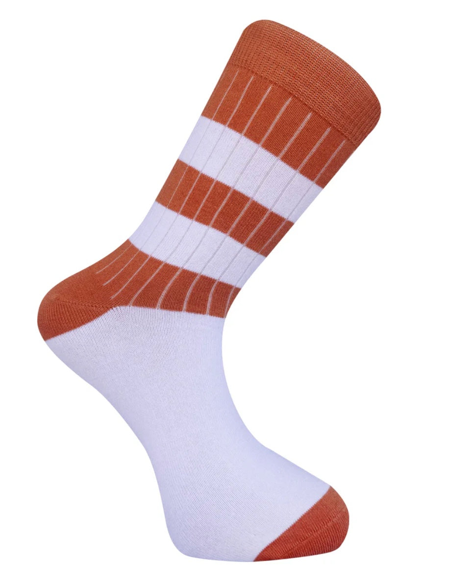 Sport Stripe Socks Orange