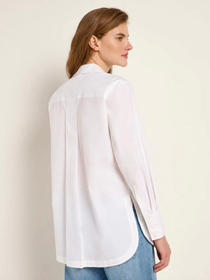 GOTS Oversized Blouse White