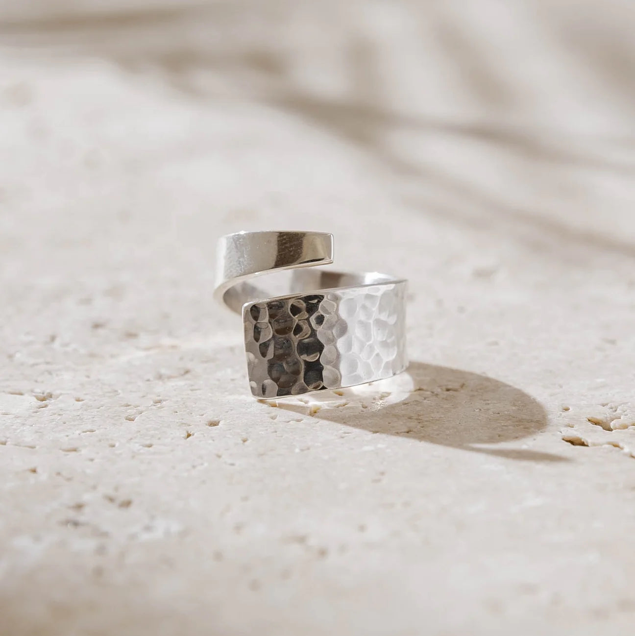 Agonda Silver Wrap Ring
