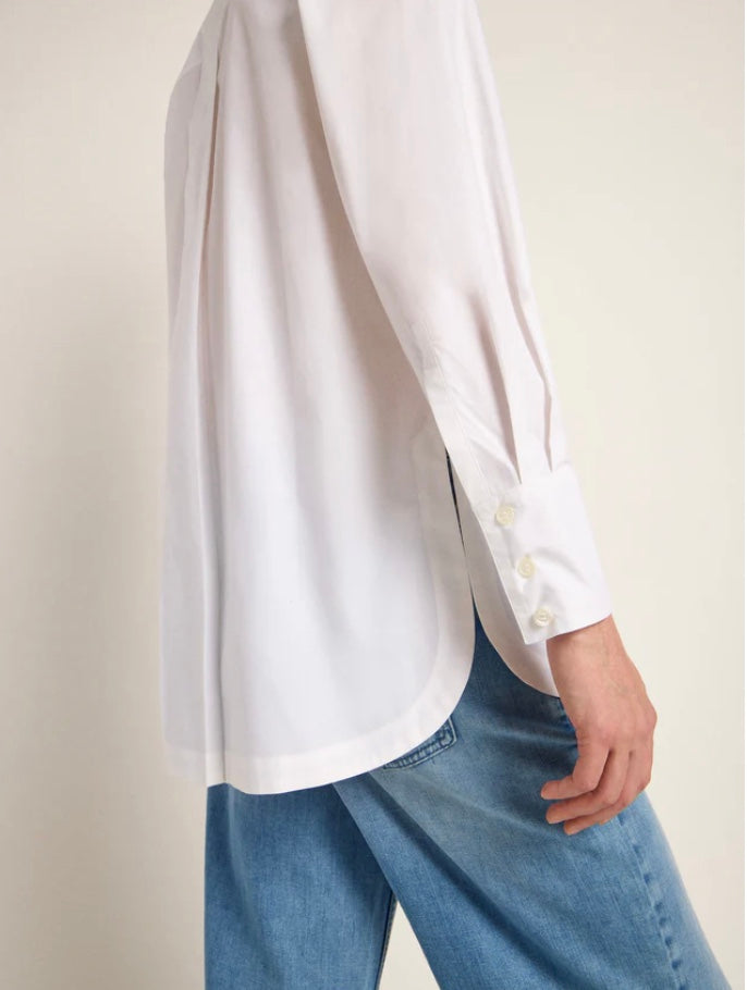 GOTS Oversized Blouse White