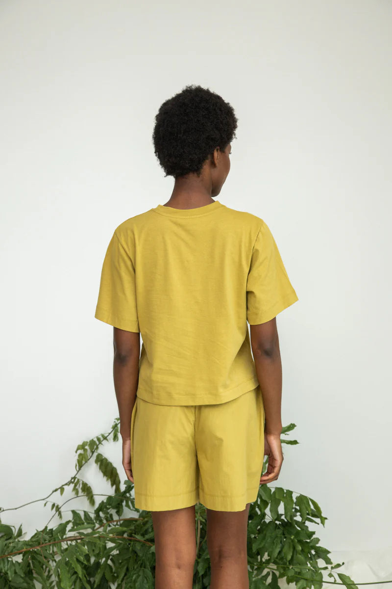 Bright Olive Bay Organic Cotton Tee