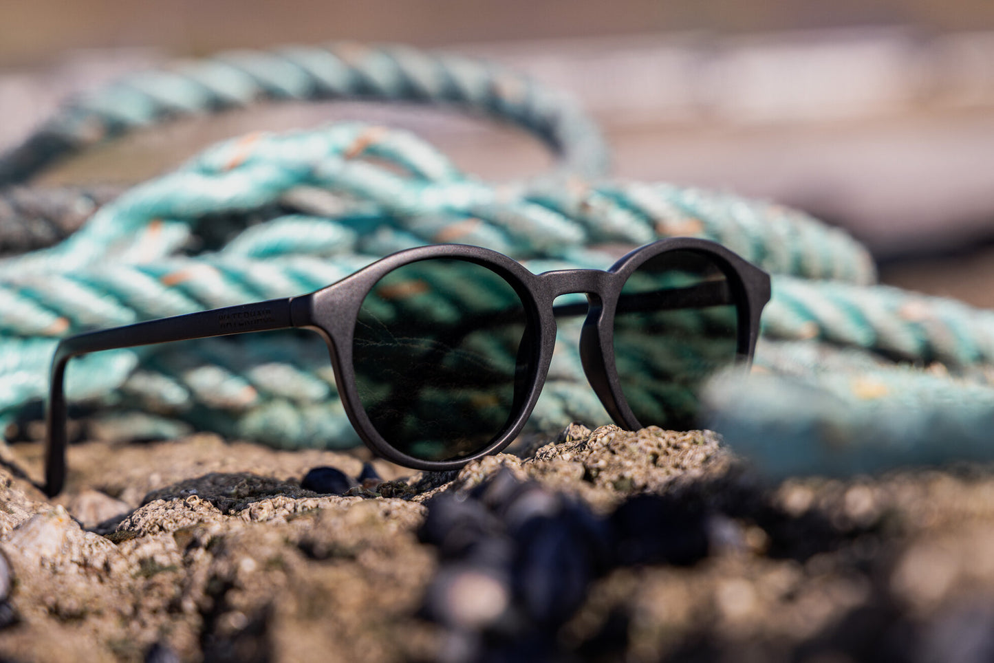 Trevellas Black - Green Polarised Lens
