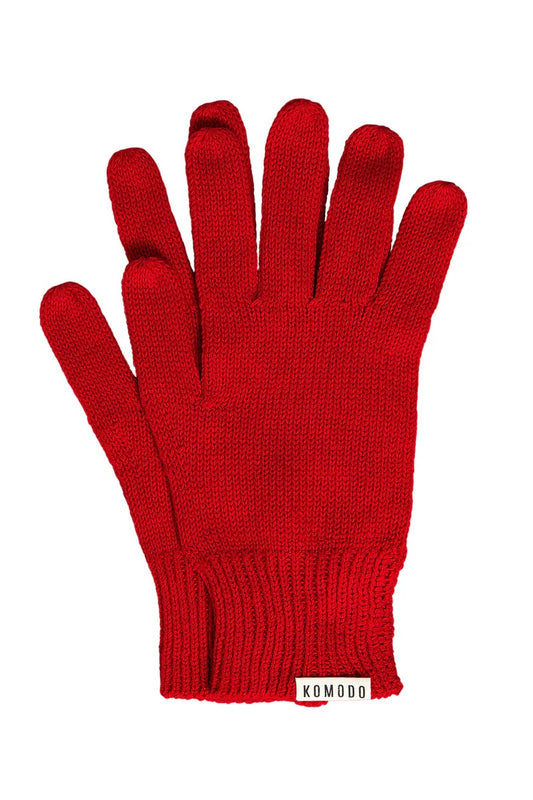 City Gloves Bright Red