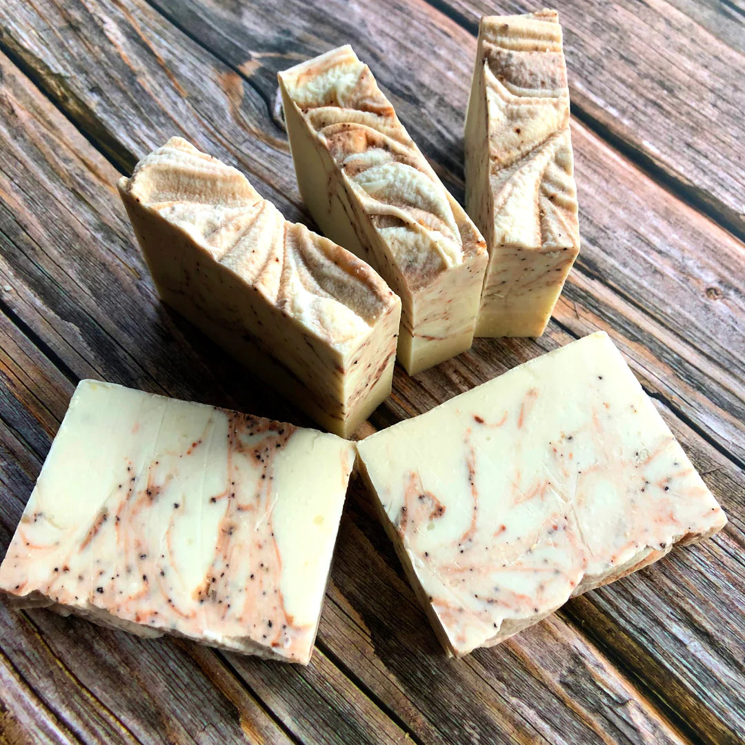 Handmade Geranium and Rosehip Soap