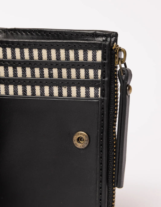 Jamie Wallet Classic Leather Black