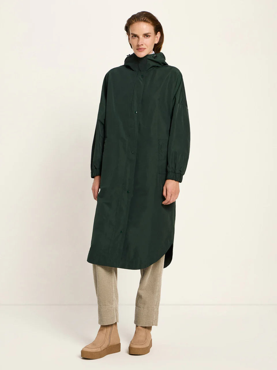 Oversized Raincoat Forest