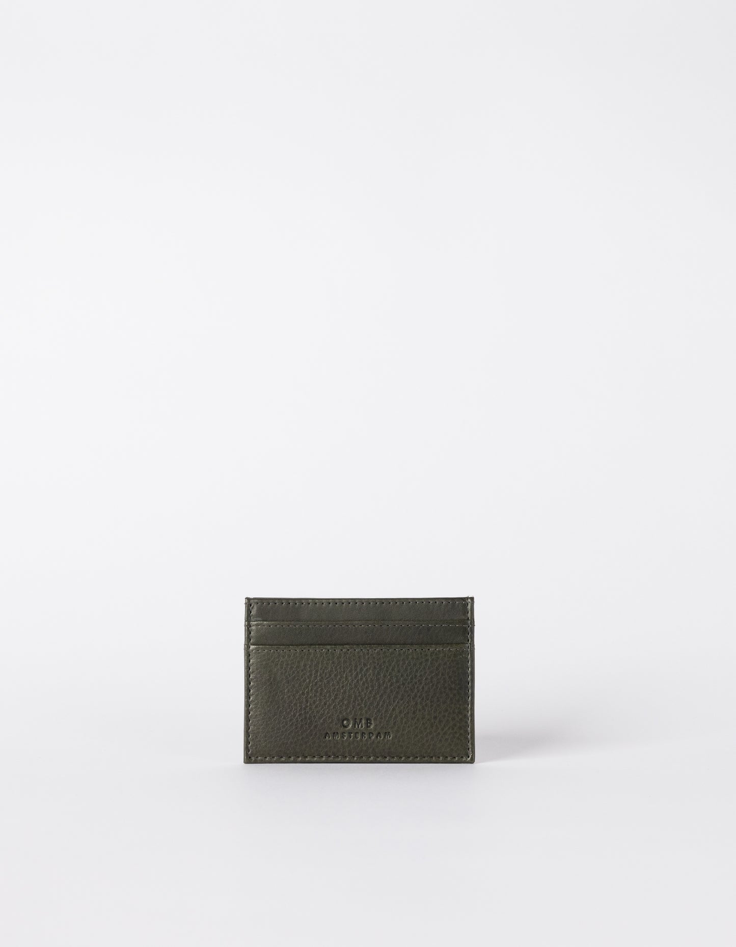 Mark's Card Case | Green Soft Grain