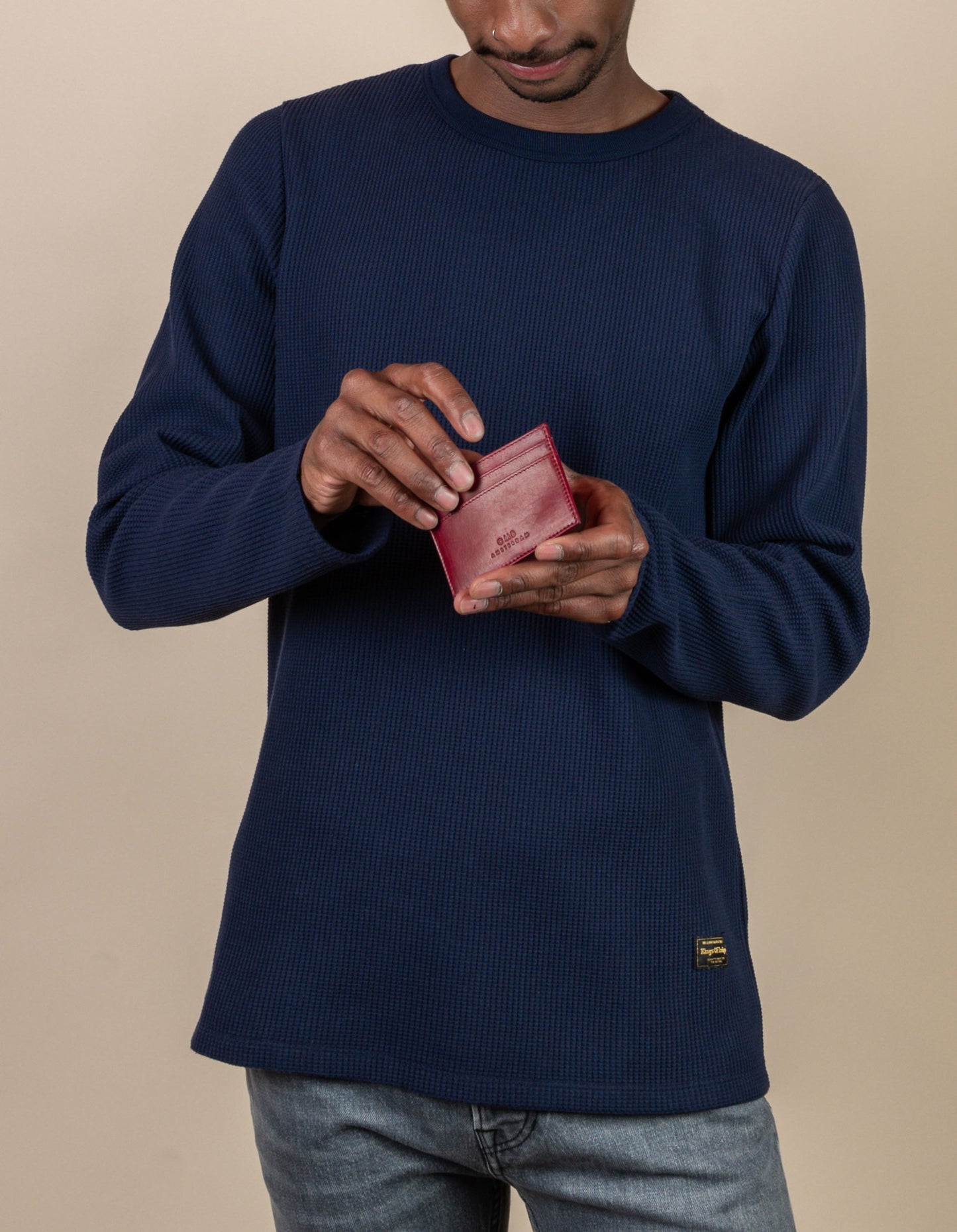 Mark's Card Case | Classic Ruby