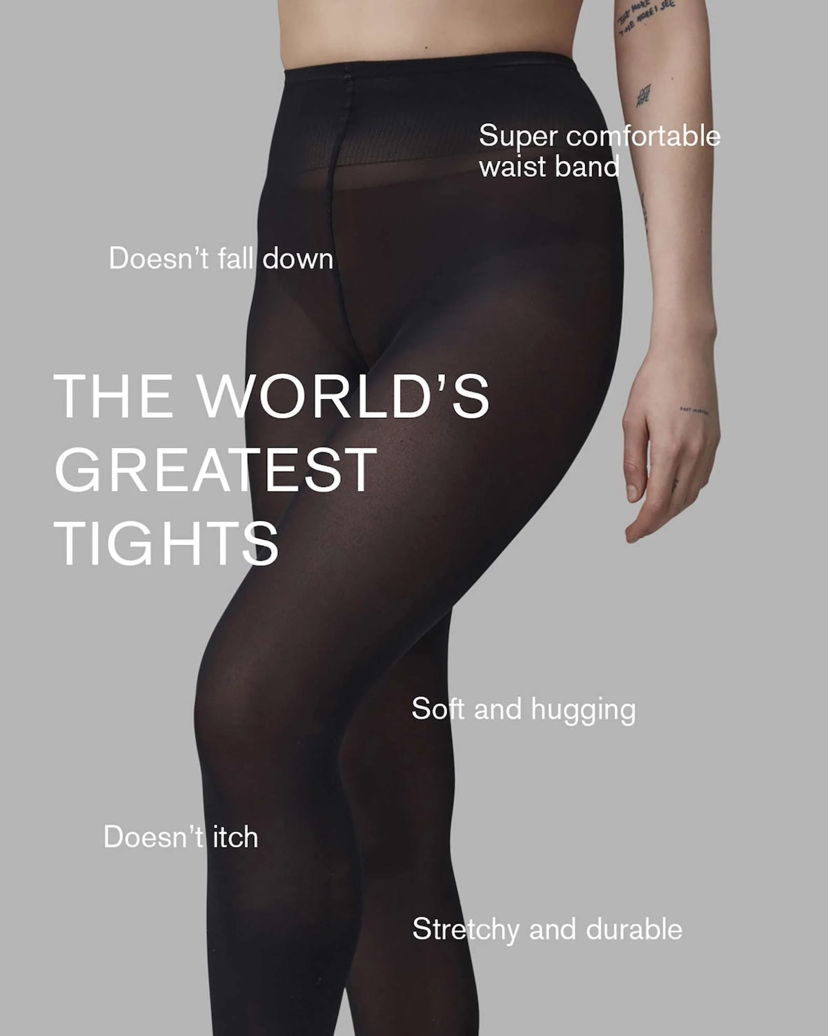 Olivia Premium Tights 60 Denier Dark Brown
