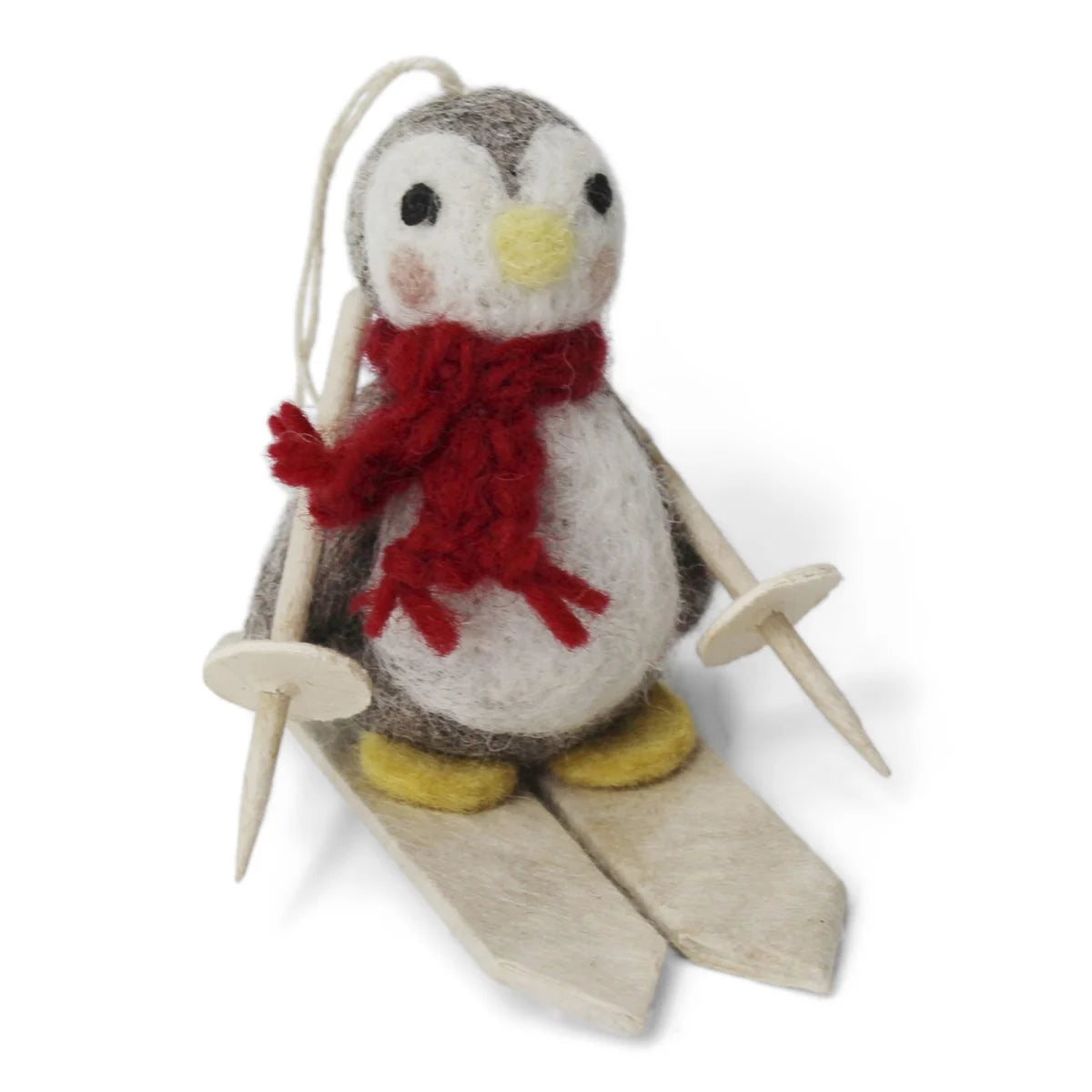 En Gry & Sif Penguin on Skis