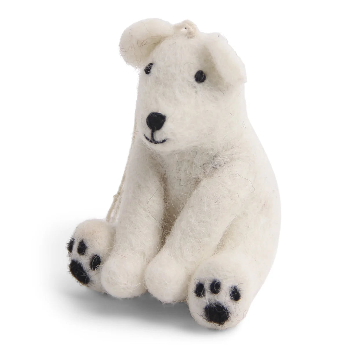 En Gry & Sif Mini Polar Bear Sitting Ornament