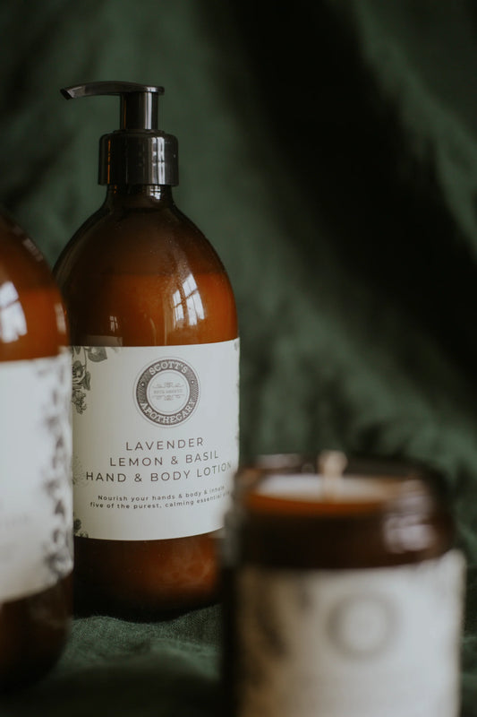 Liquid Hand Lotion 500ml Luxury Lavender & Basil
