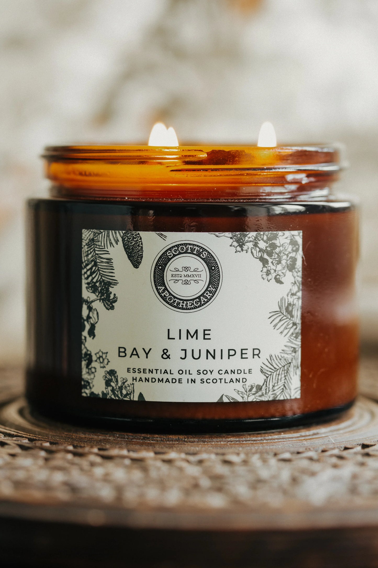 Lime, Bay and Juniper Candle 500 ml