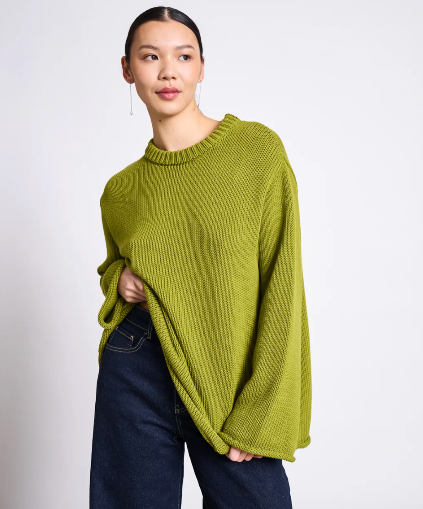 Sona Jumper Mossy Pear