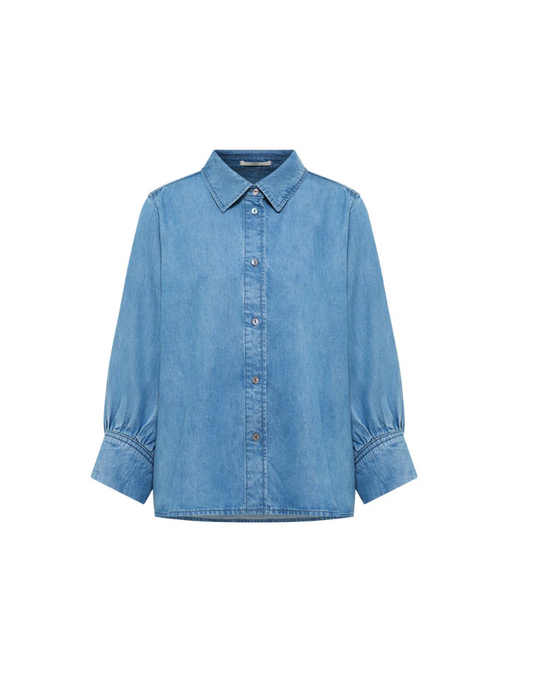 Jeans Blouse Mid Blue
