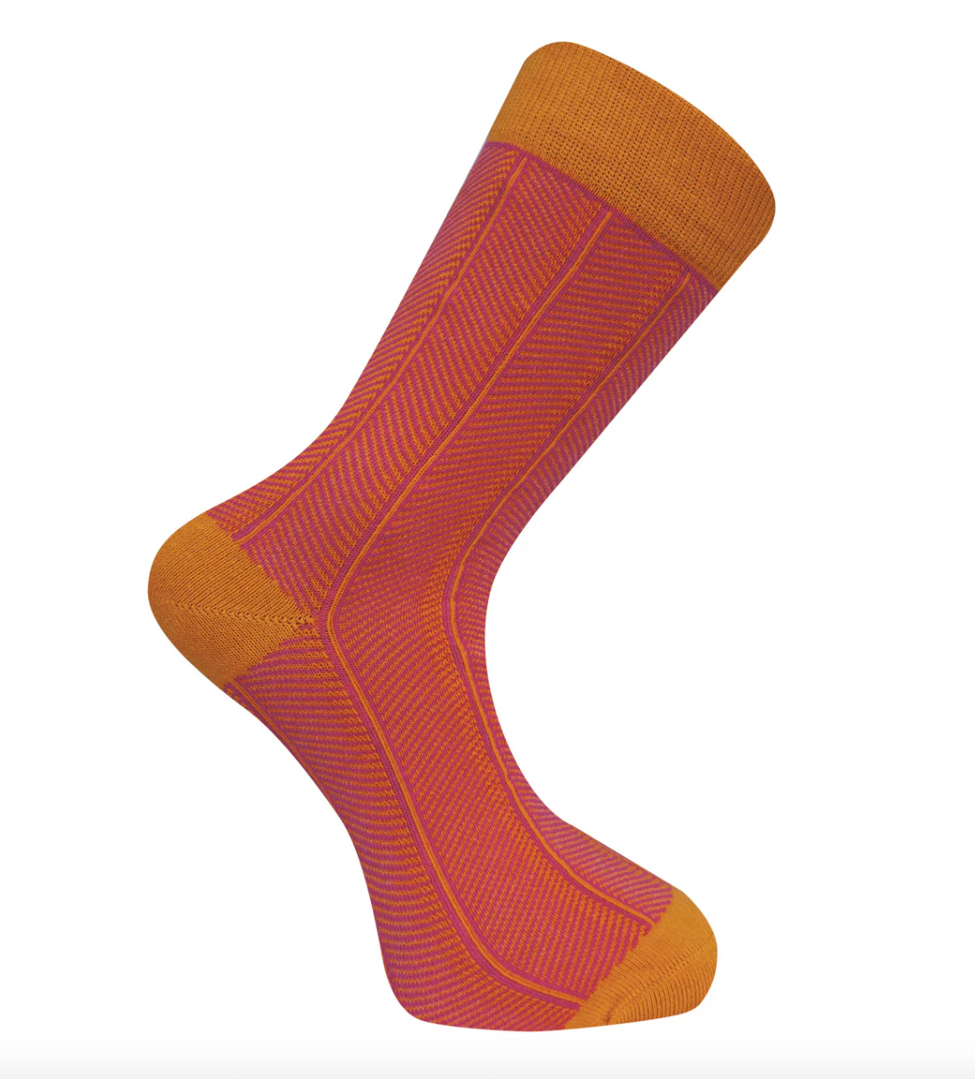 Herringbone Sock Fire