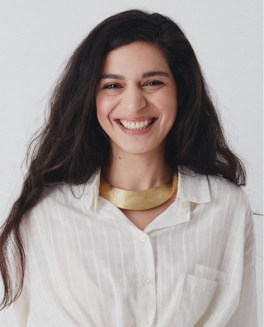 Half Moon Choker Brass