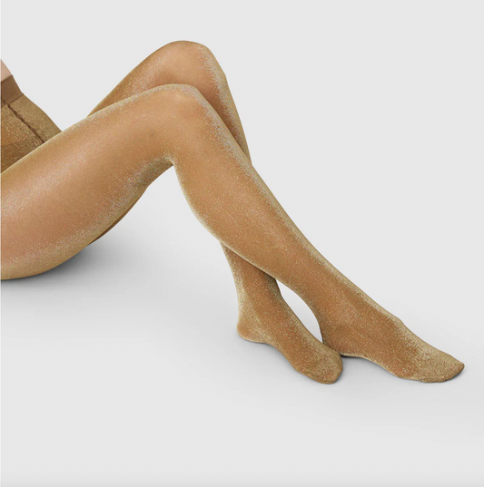 Tora Shimmery Tights 20 Denier Taupe Gold