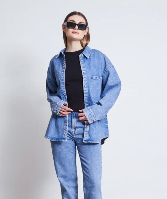 Denim Shirt Solace Light Blue