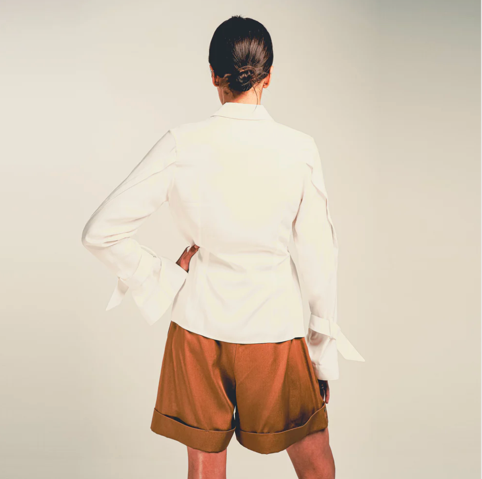 White Bamboo Shirt