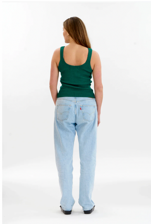 Wisteria Vest Green