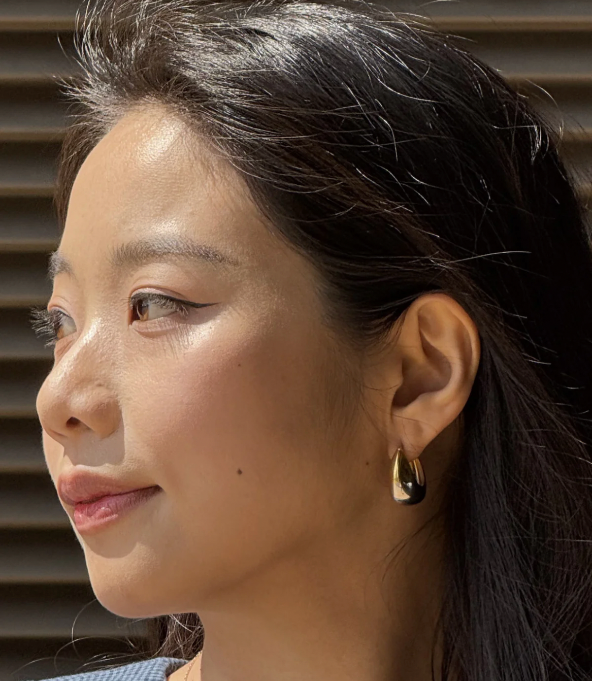 JUDE Two-Tone Ball Earrings