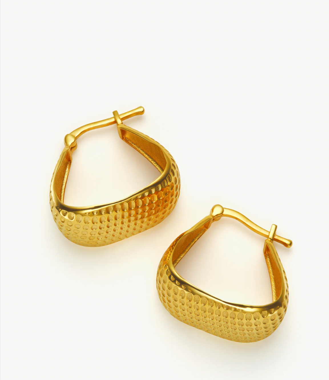 ANGELA Gold Hoops
