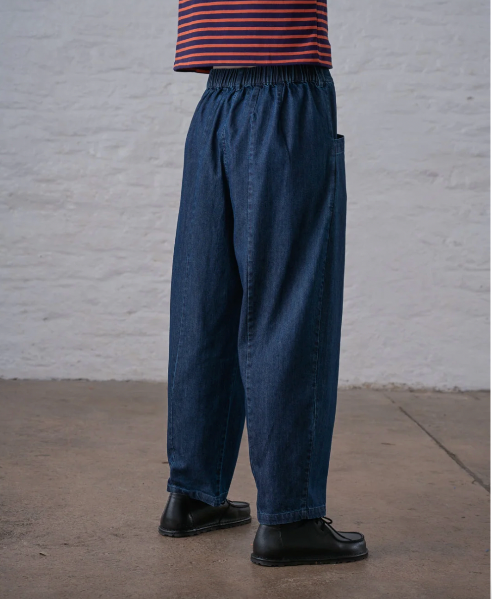 Lorren Trousers - Blue Denim