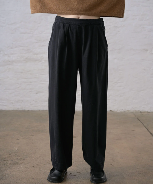 Ivy Trouser Black Denim