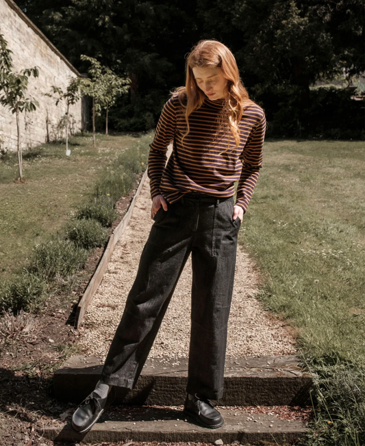 Margate Trouser Black Denim